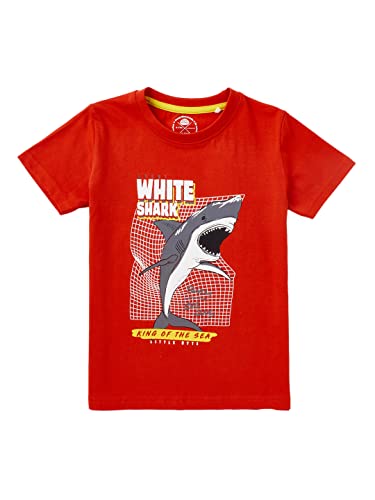 Image of CuB McPAWS be curious Boy's Graphic Regular Fit T-Shirt