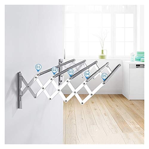 Porte-serviette pliant contre le manque de place en salle de bain