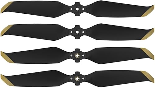 Miniatura 2 de 4 piezas 7238F de bajo ruido propulsores de accesorios para DJI Mavic Air 2DJI AIR 2S Drone Accesorios (dorado)