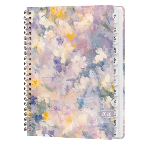 2026 Planner, Weekly and Monthly Calendar Academic Planner, Jan 2026 - Dec 2026, Planning Agenda Book for Desk Accessories and School Supplies - A5 (6.3'' x 8.5'')
