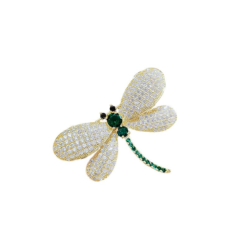 Sparkling Brooch Pin for Women Alloy Suit Corsage Coat Clothing Accessory-image-6