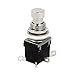 ESUPPORT 6Pin DPDT Latching Stomp Foot Switch Pedal Guitar Push Button Metal True Bypass AC 250V/2A 125V/4A Pack of 5