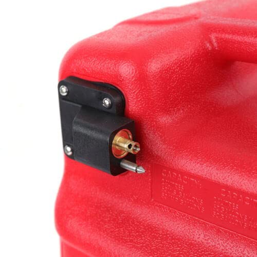 6Gal - 24L Portable Boat Fuel Tank, Boat Gas Tank, Outboard Marine Portable Fueling Tank Plastic Tank #TOP6