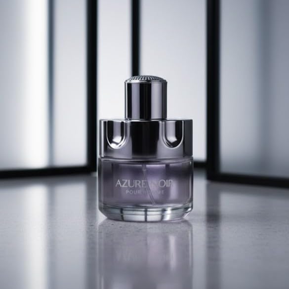 AZURE NOIR POUR HOMME Cologne Eau de Toilette Fragrance for Men 3.4oz/100ml, Natural Spray, Long Lasting - Image 2