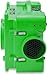 BlueDri Air Shield 550 HEPA Air Scrubber, Water Damage Restoration Equipment Air Purifier, Covers 1400 Sq. Ft, Daisy Chain Capable, For Commercial Use, Green, BD-AS-550