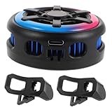Photo Gallery jojofuny ventilatore di raffreddamento magnetico per smartphone con display temperatura e rgb accessorio portatile per cellulare e tablet leggero e compatibile con diversi modelli Photo Gallery jojofuny ventilatore di raffreddamento magnetico per smartphone con display temperatura e rgb accessorio portatile per cellulare e tablet leggero e compatibile con diversi modelli