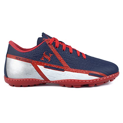 Chuteira Masculina indoor New Stylus Campo Society Cor:Azul;Tamanho:37;Gênero:Homem