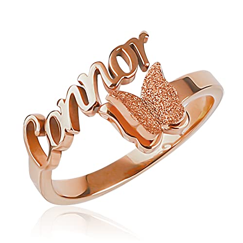 LIZZKINOR ���O����o�^�t���C�����O ���f�B�[�X �K�[���Y ���߉\ �I�[�v�������O �l�[���v���[�g�t�� �J�X�^���o�^�t���C�W���G���[ �J�X�^�������O �S�[���h/�V���o�[/�u���b�N/���[�Y�S�[���h, �X�e�����X�X�`�[���A���[�Y�S�[���h