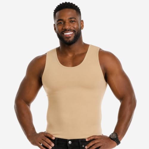 Image of Insta Slim - Made in USA 3 Pack Compression Muscle Tank Body Shapers for