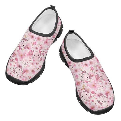 TODIYADDU Graphic Girls Sneakers Kids Breathable Mesh Shoes Lightweight Casual Tennis Running/Hiking/Walking Athletic Sneaker3