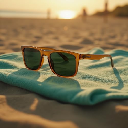 CARVE Goblin Sunglasses – Bold Rectangular Shades, 100% UV Protection, Lightweight & Comfortable, The Ultimate Everyday Vibe2