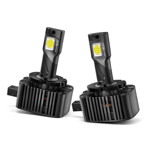 NUROTA D3S Xenon Scheinwerferlampe 35W 5500K – Mit StVZO Zulassung – D3S Ersatz für Abblend- & Fernlicht – 2 Stück, Sockel PK32d-2
