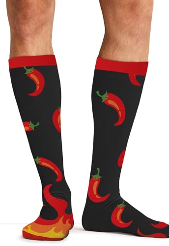 Image of Cherokee Compression Socks 10-15 mmHg Knee High 1 Pair Pack