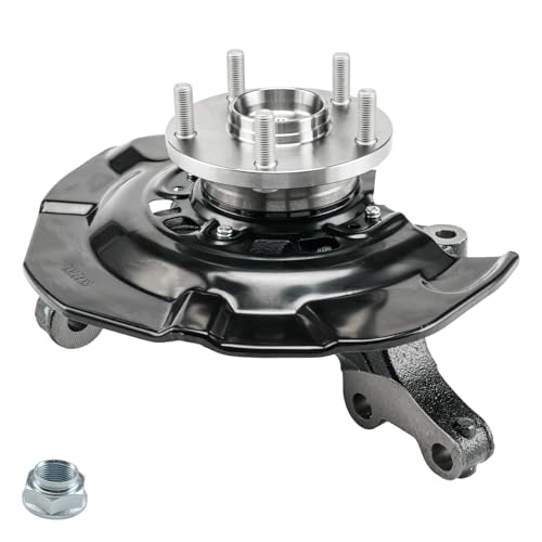 Image of PHILTOP Front Left Steering Knuckle & Wheel Bearing Hub Assembly Compatible with ES330 2004-2006,Driver Side 686273