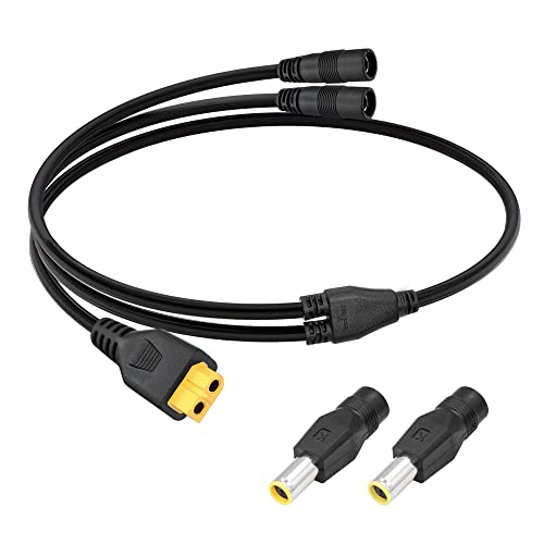 RIIEYOCA DC 8 mm Y Branch Cable adaptador paralelo, 14 AWG 8 mm h...