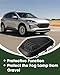 Black Right Passenger Side Fog Light Lamp Cover Replace PJ6Z17B814A FO1039232 Fit for Ford Escape Hybrid ST-Line and ST-Line Hybrid 2023 2024 2025