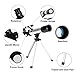 ToyerBee Telescope for Kids, Astronomy Kids Telescope with 3 Eyepieces, Compass & Tabletop Tripod, Portable Refractor Telescope for Astronomy Beginners, Great STEM Space Toys Gift for Kids to See Moon