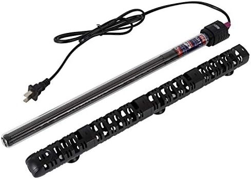 LANZZ 500 Watt Submersible Aquarium Heater Auto Thermostat Fish Tank Heater with Protective Sleeve and 3 Suckers