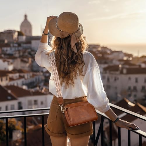 Anti Theft Crossbody Bag for Women, Slash-resistant RFID Blocking Travel Purses, Small Shoulder Bag Handbag3