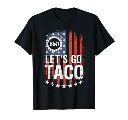 Let's Go Taco US Flag For Men and Women T�V���c