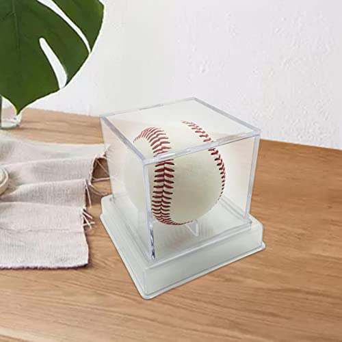 AMLESO Caixa de Armazenamento à Prova de Poeira, Caixa de Acrílico para Exibição com Suporte de Pres