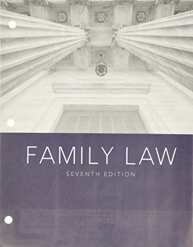 Family Law, Loose-leaf Version (MindTap Course List)