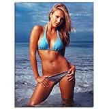 QFZMTVU Jessica Alba Wall Art Canvas Prints Room Aesthetic Poster For Home Office Decorations Gift Unframed 10"x8"