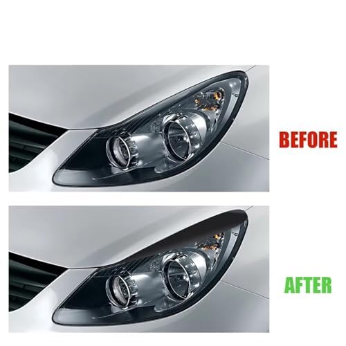 Cache-sourcils de phares pour relooker la face avant d'une Corsa D - 4