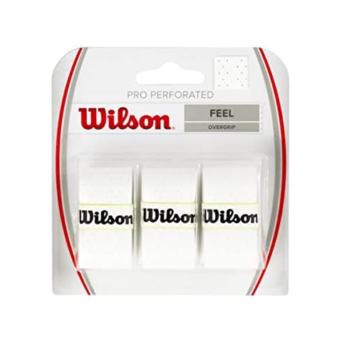 Wilson White Pro Overgrip Pack of 3 Cover