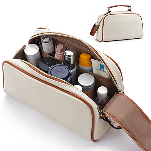 Telena Necessaire de viagem para mulheres, Cinza elegante