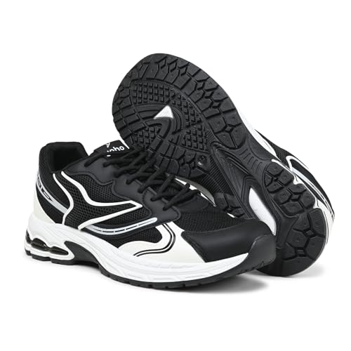 Image of YOHO Men's Pact Chunky Lace Up Sneaker | Breathable, Cushioned & Stylish | Casual Shoes for Man /Boys /Gents