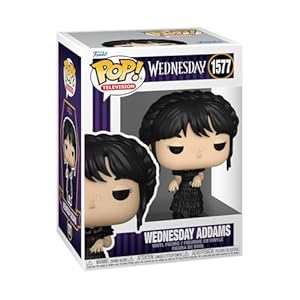 Funko Pop! TV: Wednesday Addams – Rave’n W – Merlina – Figura de Vinilo Coleccionable – Idea de Regalo- Mercancia Oficial – Juguetes para Niños y Adultos – TV Fans – Muñeco para Coleccionistas