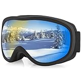 【Sangle Ajustable Compatible avec Casque Universel】 Sangle élastique longue et extensible compatible avec tous les casques de ski. Le revêtement en silicone antidérapant empêche les lunettes de bouger, même pendant les descentes les plus intenses