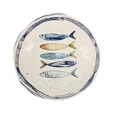 La Mediterránea - Plato hondo (21 cm, 6 piezas)