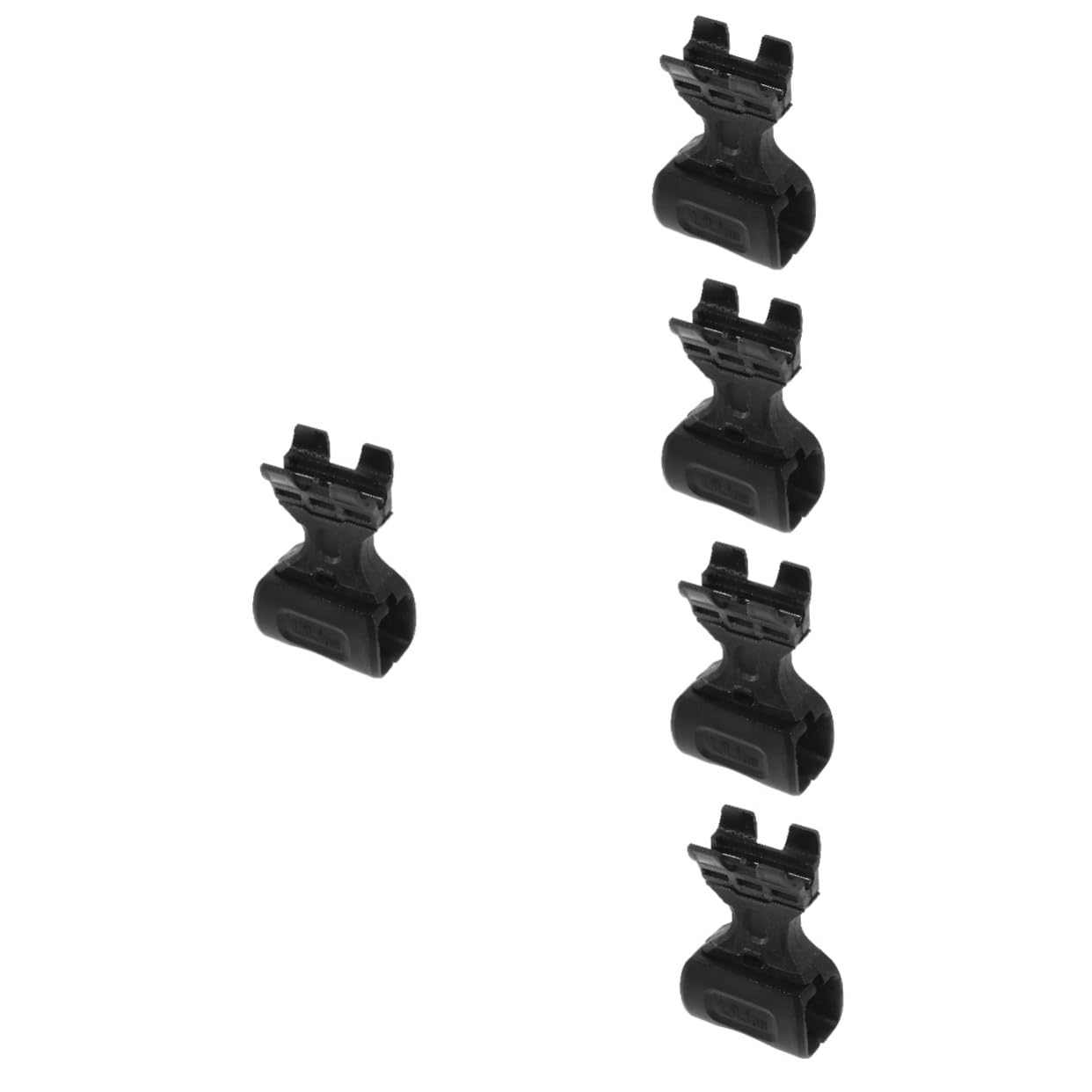 ibasenice Tensor De Cadena Guía De Cadena Protector De Cadena De Montaña para Exteriores Tensor De Cadena para Bicicletas Plástico Negro