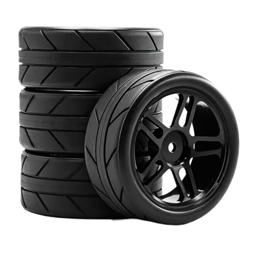 Jantes en aluminium pour voiture RC 1/10 Tamiya TT-01 et TT02