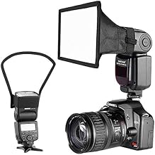 SHOPEE Camera Speedlite Flash Softbox and Reflector Diffuser Kit for DSLR Cameras Flashes