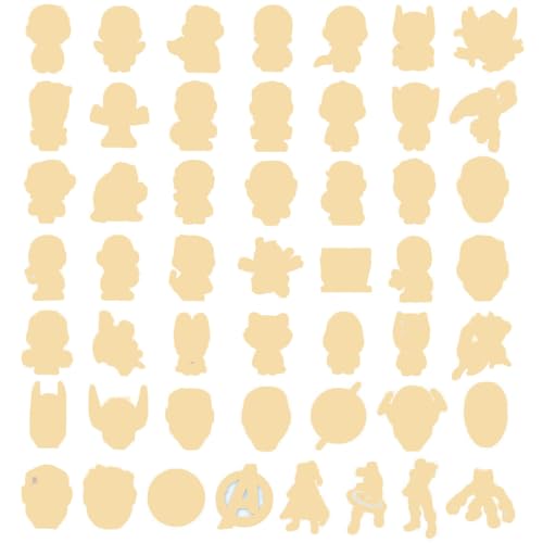 MUNSKT 50 st skoberlocker, träskdekoration, tecknade anime-berlocker, skotillbehör, tecknade PVC-skoberlocker, dekoration för pojkar, flickor, män, kvinnor, fest, födelsedagspresenter, Akryl