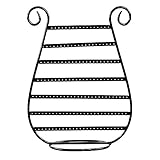 ★ FASHIONABLE ： Lösung für Ihren unordentlichen Schminktisch. Dieser Gestellständer verfügt über 7 Gestelle mit Löchern zur Aufnahme von bis zu 78 Paaren von Ohrringen.