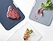 Joseph Joseph Nest Large 3-Piece Color coded Cutting Board Set with Storage Stand, Large - Grey