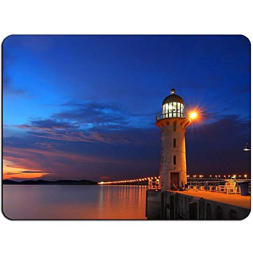 Preisvergleich Produktbild Leuchtturm-Nacht-Mousepad - kein Slip-Mauspad