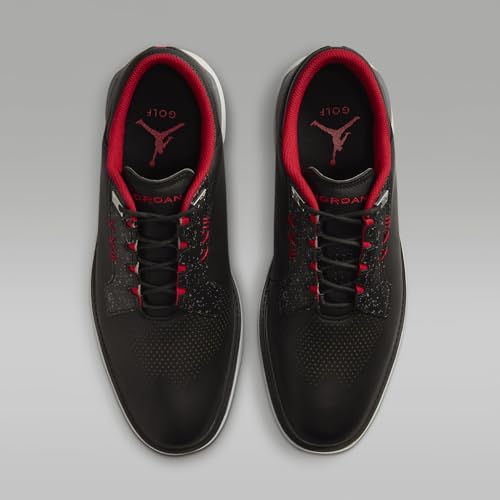 Jordan ADG 5 Golf Shoes (Wide) (FQ7874-100, White/Emerald Rise/Grape Ice)4