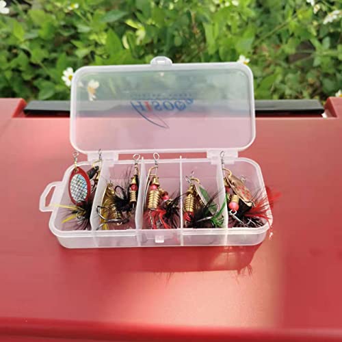 Gmyle 10Pcs Fishing Lure Spinnerbait thumb #5