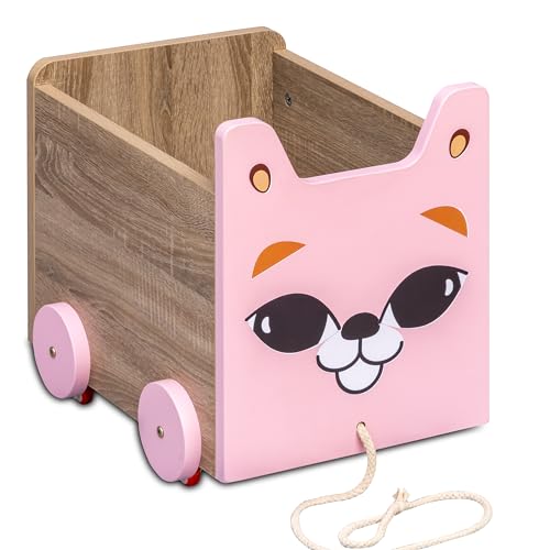 Image of Alex Daisy Toy Storage Box /Cart (Pink)