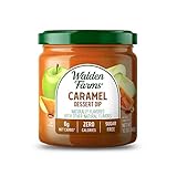 Walden Farms Caramel Dipping 12 oz Jar - Thick & Creamy, Smooth and Sweet, Vegan, Paleo and Keto Friendly, 0g Net Carbs - Dessert Dip for Pretzels, Cookies, Strawberries, Pastries, Bananas and More