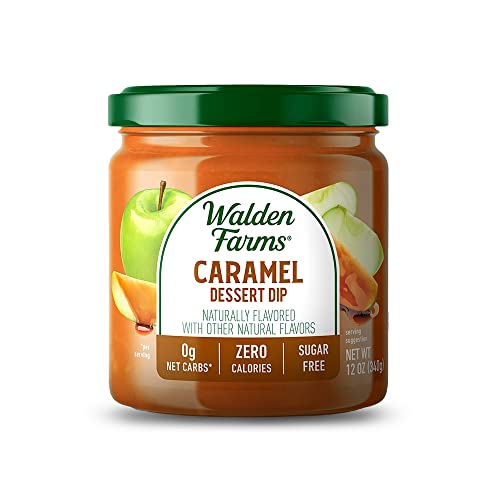 Walden Farms Caramel Dipping 12 oz Jar Thick & Creamy, Smooth and