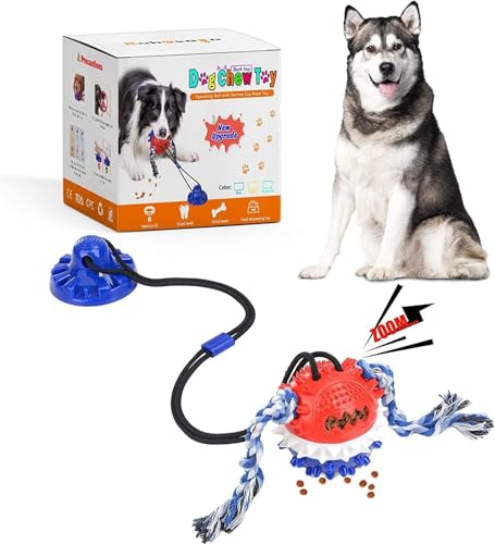 bobosogo 3-in-1 Suction Cup Dog Toy