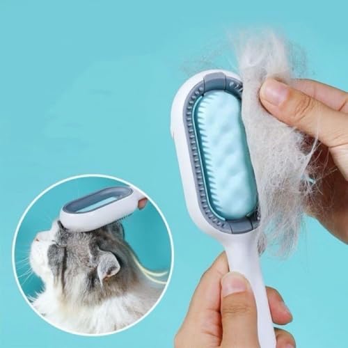 Rasqueadeira Escova Removedora de Pelos Para Pet Gatos Cachorro