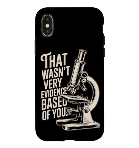 That Wasn't Very Evidence-Based Of You �Ȋw ��� ���n �I�^�N ������ �X�}�z�P�[�X iPhone X/XS �p