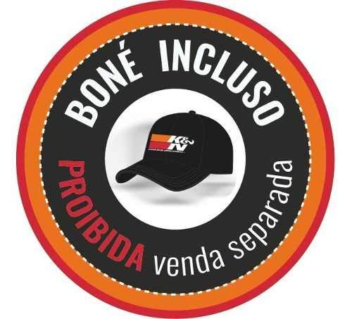 Filtro Ar Esportivo K&N + Bone Vw Jetta 2.0 Tsi 16v 211cv
